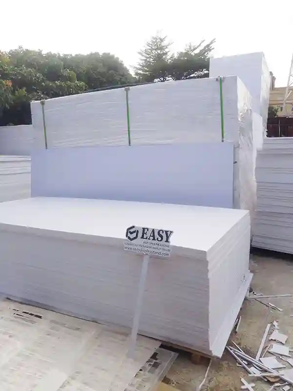 These are some stock of foam PVC boards